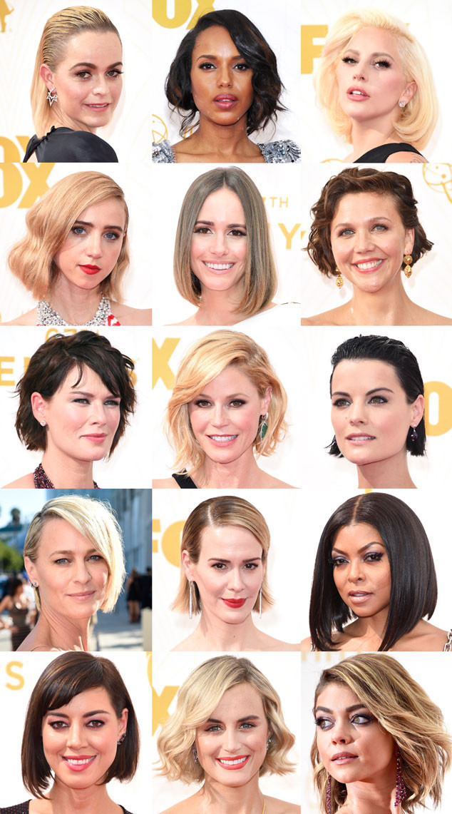 Bobs, Faux Bobs, Emmy Awards 2015 Bobs, Faux Bobs, Emmy Awards 2015
